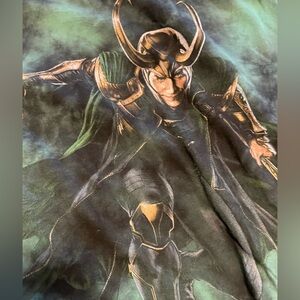 Marvel, the infinity Saga. medium short sleeve T-shirt Loki tie-dye